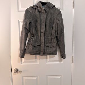 ❄️Aeropostale wool blend tweed short jacket.